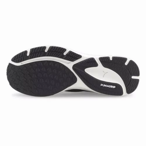 Puma Men's Velocity Nitro 2 Wide - Puma Black/Metallic Silver (377477) Asics Solution Tennis Shoes