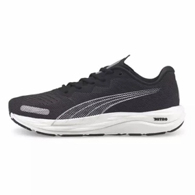 Asics Sky Elite Ff Mt Volleyball Shoe Puma Men's Velocity Nitro 2 Wide - Puma Black/Metallic Silver (377477)