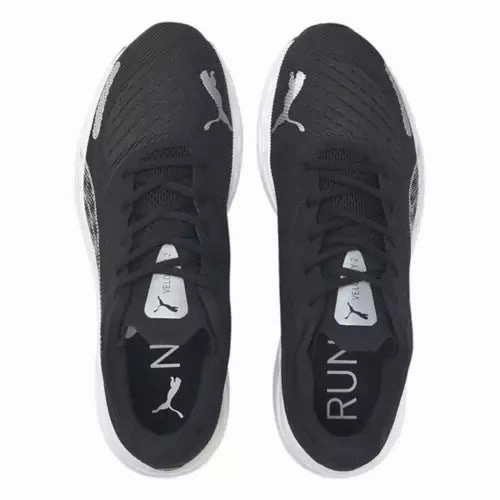 Asics Shoe Fit Chart Puma Men's Velocity Nitro 2 Wide - Puma Black/Metallic Silver (377477)