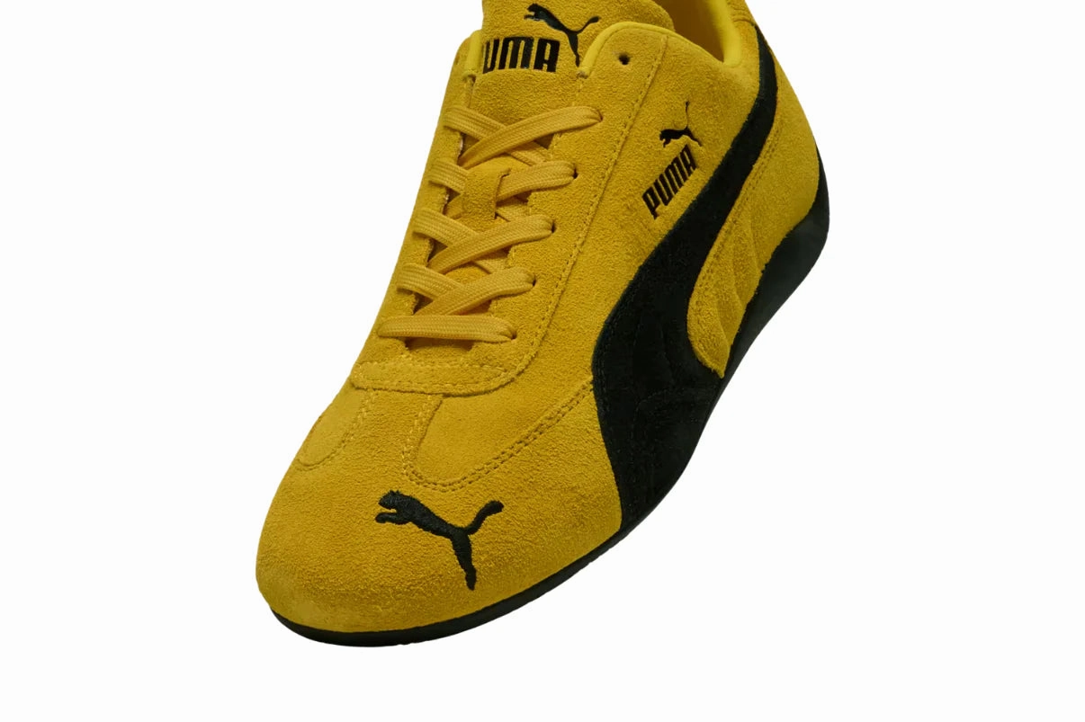 Asics 4e Basketball Shoes Puma Speedcat OG Pel Yellow Black Amarelo