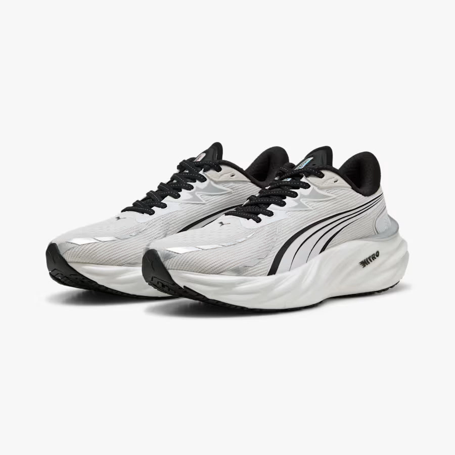 Asics Gel-foundation 12 Running Shoe PUMA Womens Velocity Nitro 4 - PUMA WHITE-PUMA BLACK