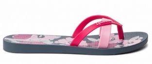 Ipanema 20502 Kirsilk IV Blue Pink Leather Flip Flop Sandals