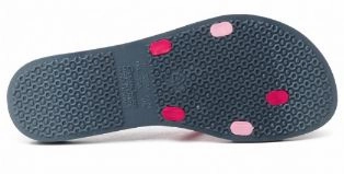 Ipanema 20502 Kirsilk IV Blue Pink All Natural Flip Flops