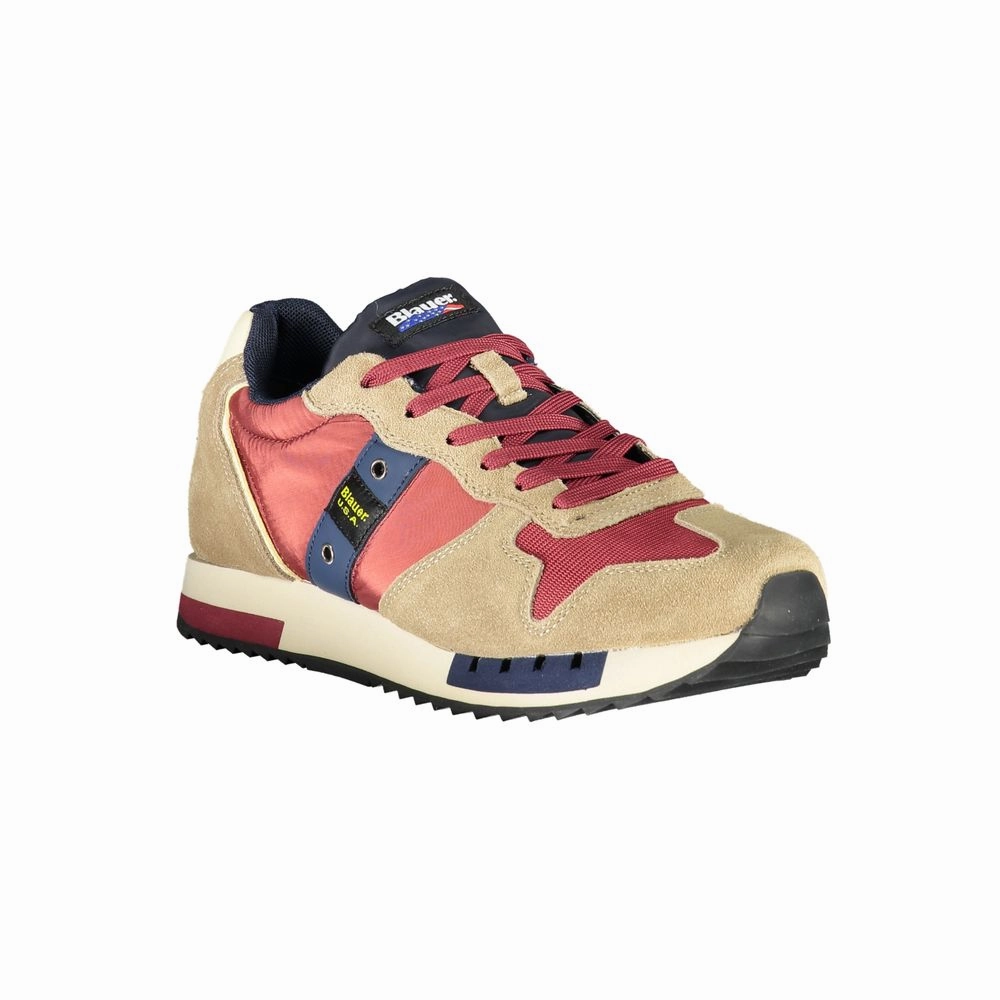 Blauer Beige Sports Sneakers with Contrast Accents Off Sneakers