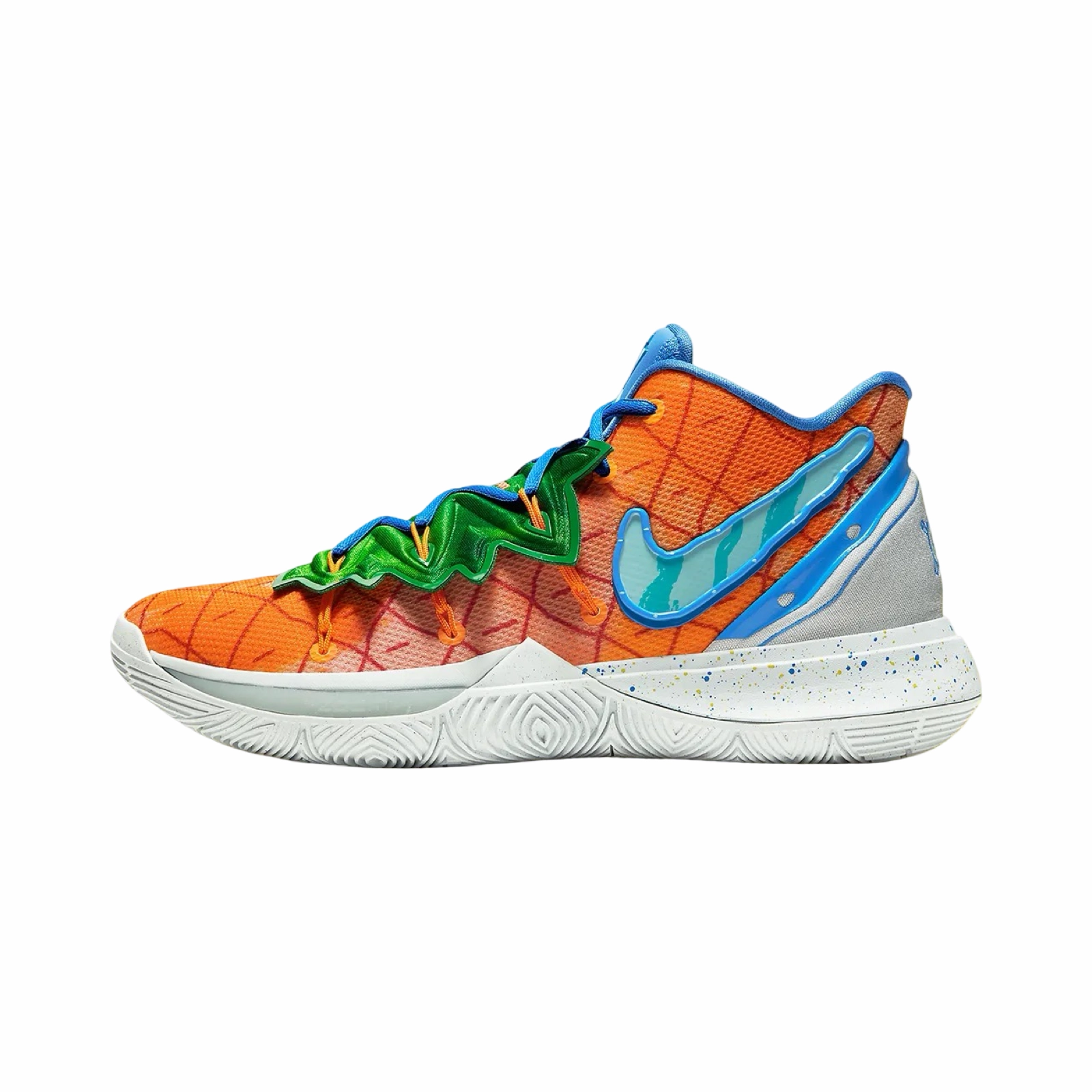 Asics Gel Resolution 7 Tennis Shoes Nike Kyrie 5 x Spongebob Squarepants Pineapple House Orange Peel Teal Tint