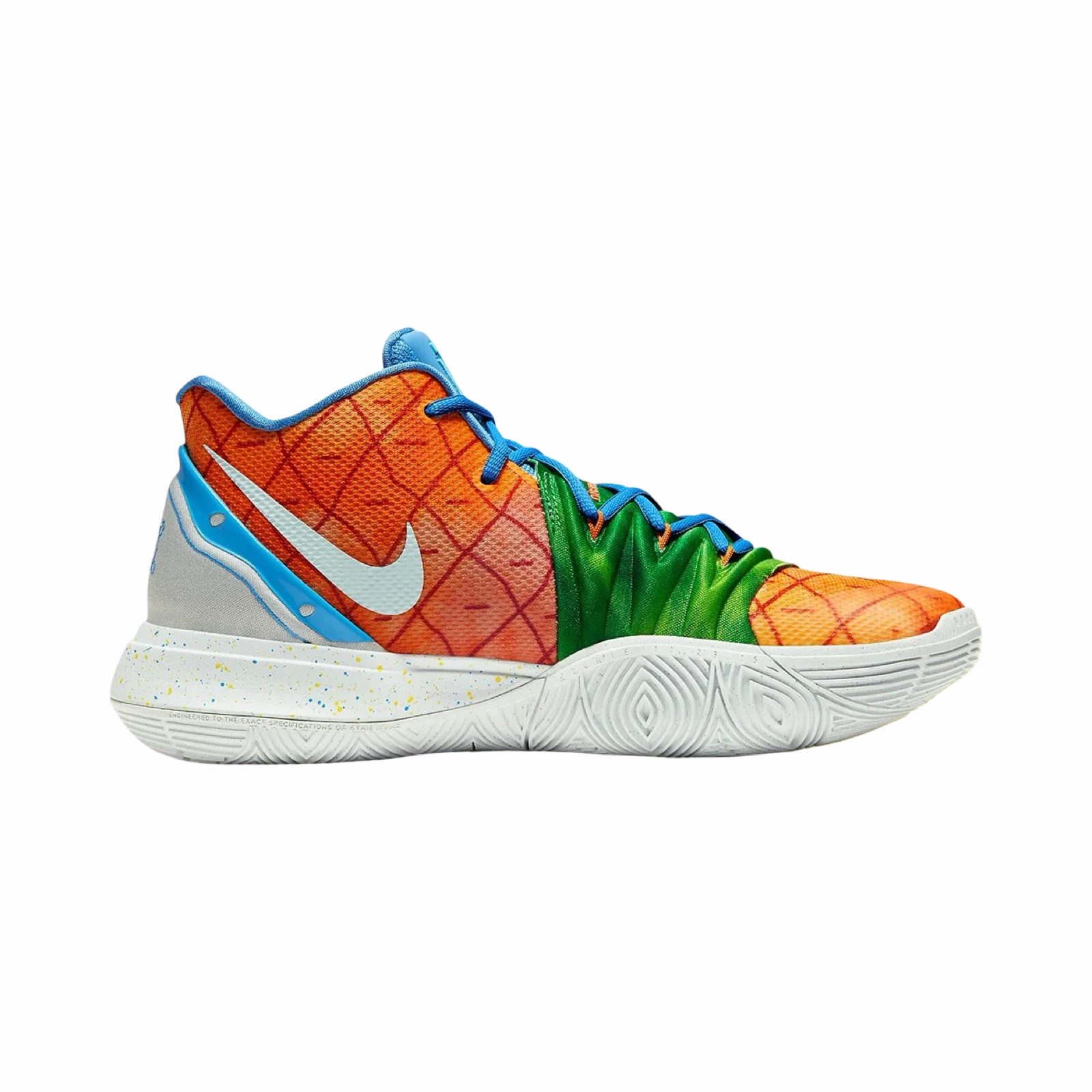 Best Asics Shoe For Underpronation Nike Kyrie 5 x Spongebob Squarepants Pineapple House Orange Peel Teal Tint