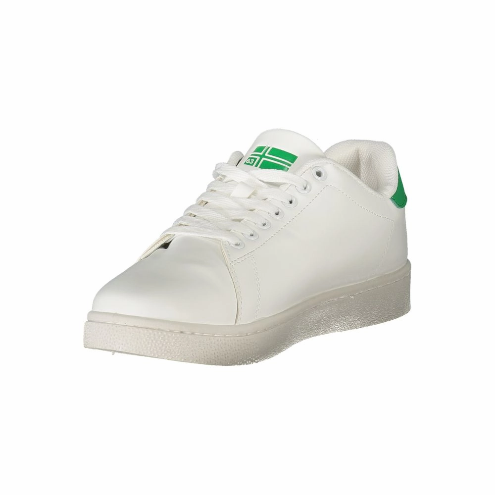 Wide Feet Sneakers Norway 1963 White Polyester Men Sneaker