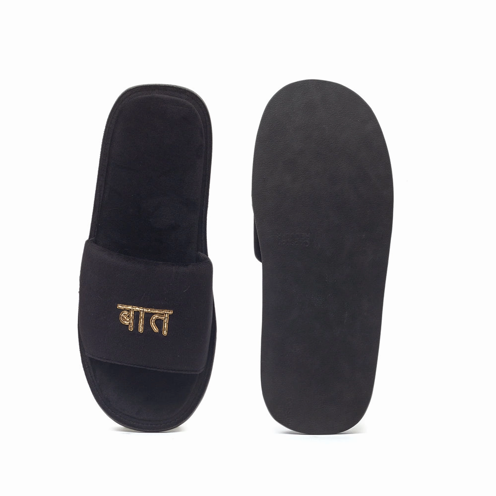Slippers Number Baat Toh Hai Hindi Domani Slippers (Desi Series)