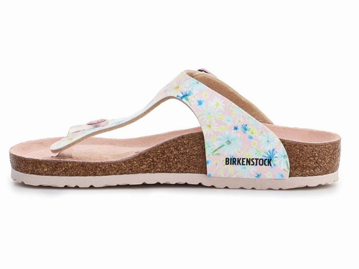 Flip Flops With Back Strap Birkenstock Kids' Gizeh Birko-Flor (Light Rose)