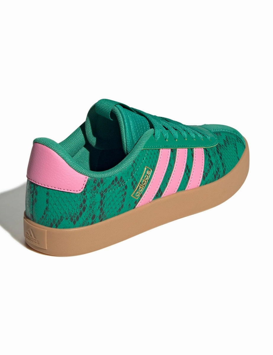 Adidas Nursing Shoes VL Court 3.0 Shoes - Court Green/Bliss Pink/Gold Metallic