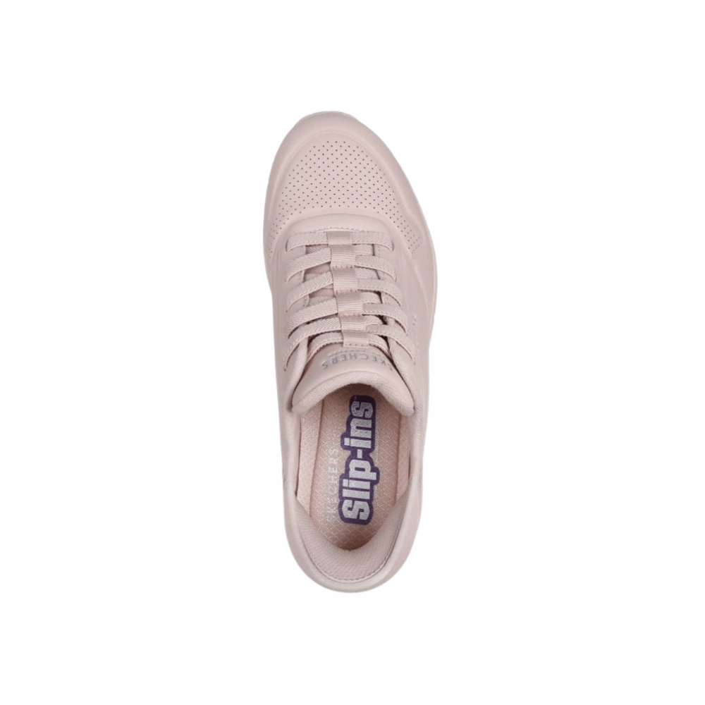 Skechers Women's Uno Easy-Air Wedge Blush Sneakers  Comfort Fit Rick Owens Sneakers