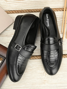 Sam Edleman Loafers Raffle Black Monk Loafers