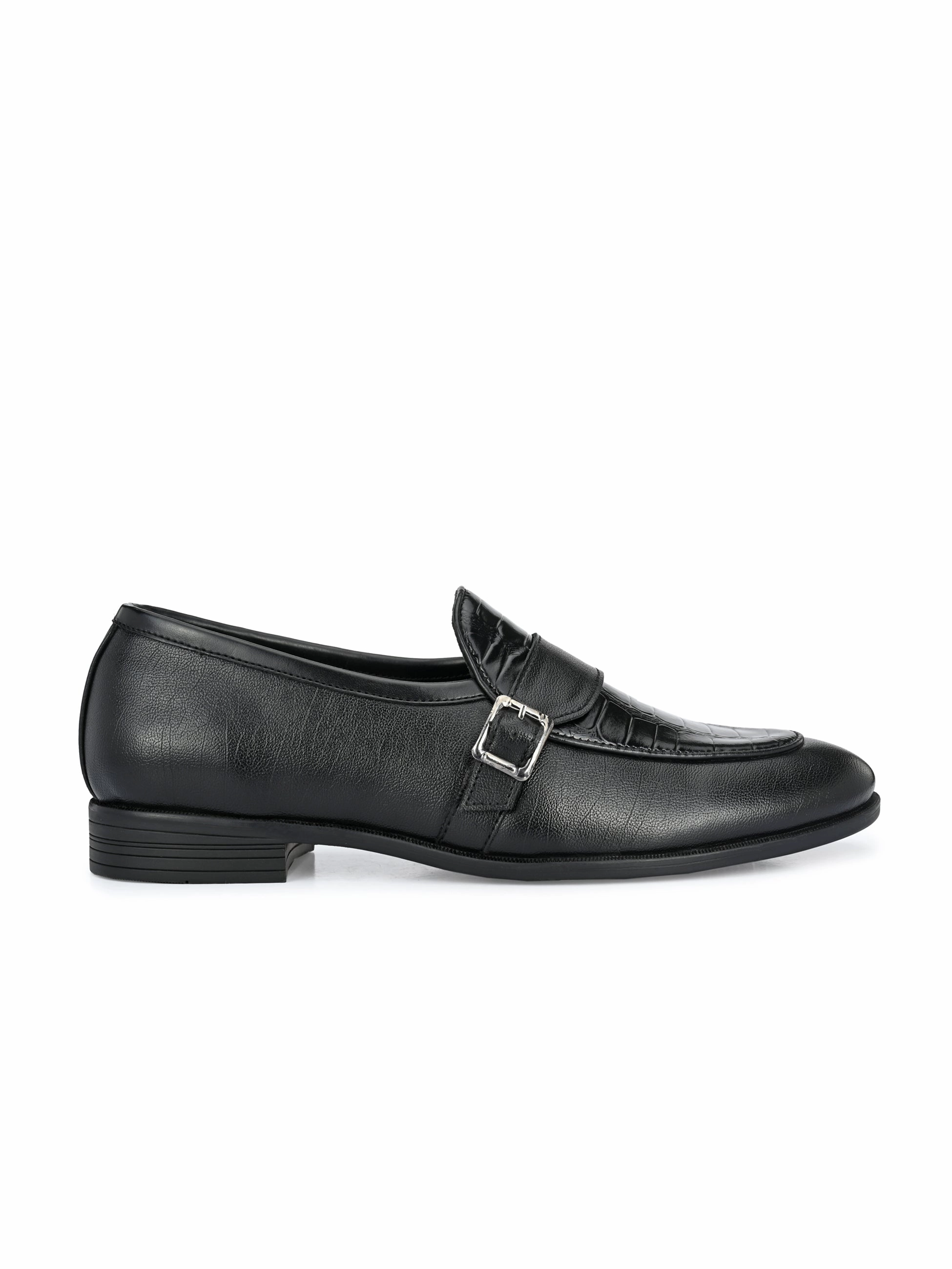 Raffle Black Monk Loafers Cute Loafers