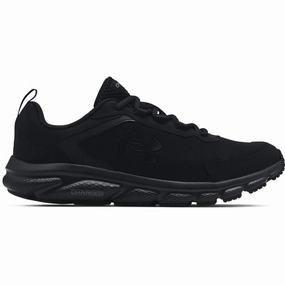 Waterproof Trail Running Shoe 'Under Armour' Men's Charged Assert - Black / Black