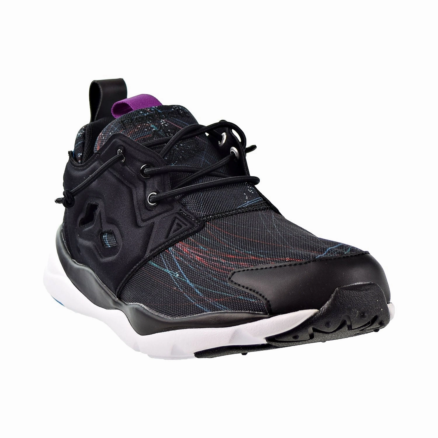 Shoes For Smart Casual Reebok Furylite JS Mens Shoes Black/Fuchsia/Conrad Blue