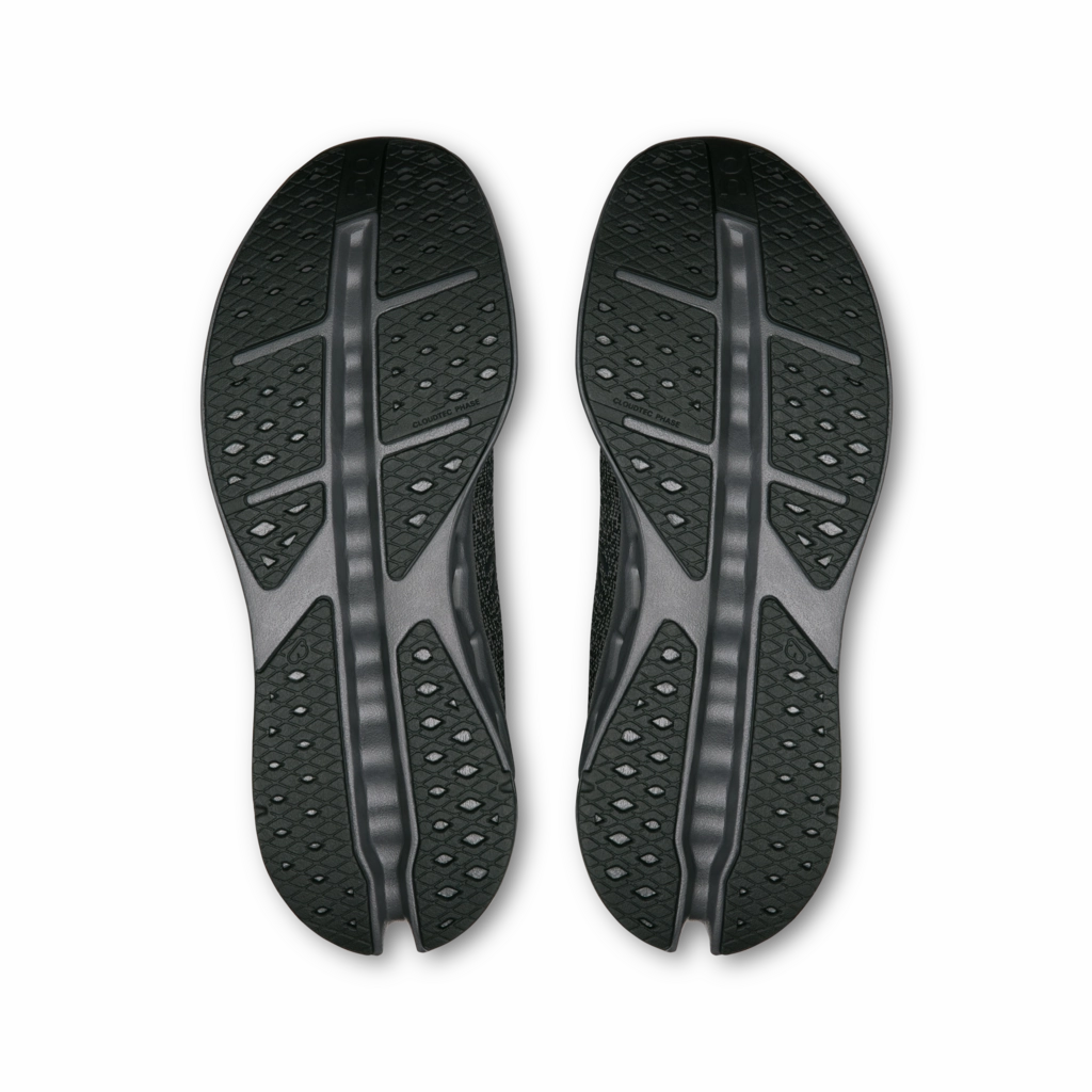 'On Running' Men's Cloudsurfer Max - Black / Eclipse Running Shoes With Highest Heel Drop