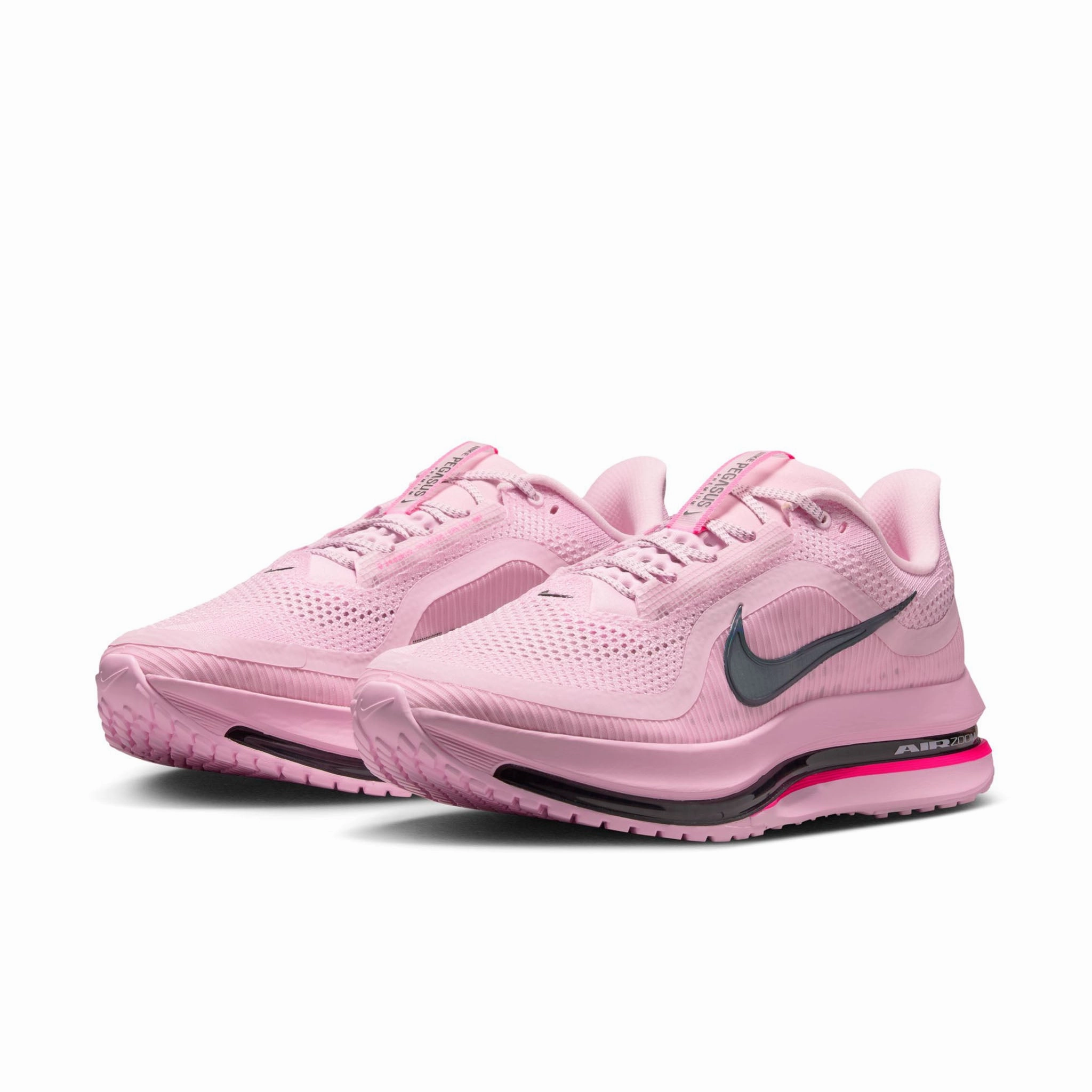 Nike | Men's Pegasus Premium Road Running Shoes - Pink Foam/Off Noir-Black-Hyper Pink Asics Shoes Volleyball Price