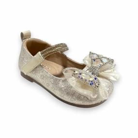 Crystal Bow Shoe Ballet Flat Shoes