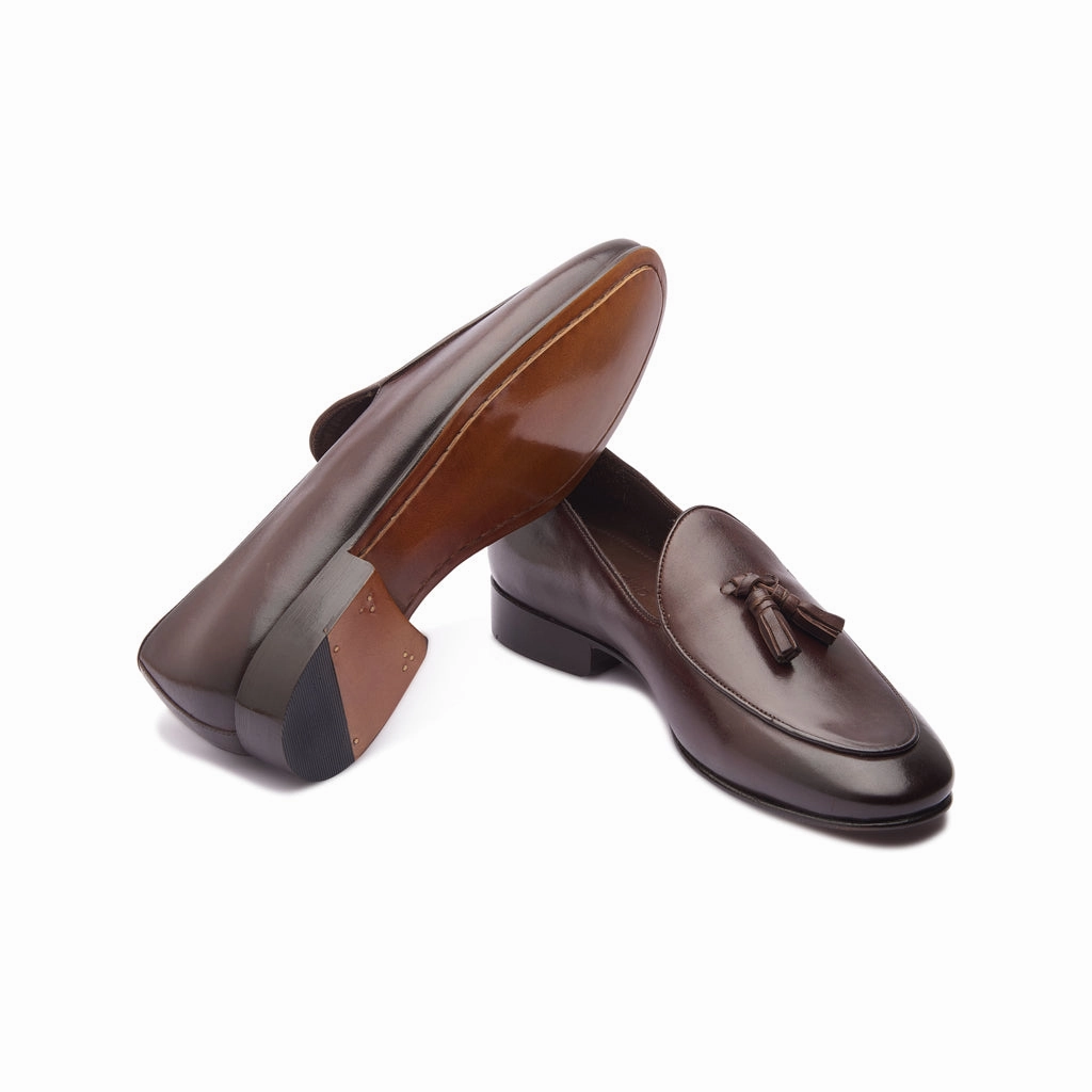 Ren, Tassel Loafer - Brown | Blake Stitched | Classics Collection Bass Penny Loafers