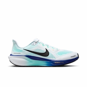 Running Shoes With Carbon Fiber Nike Air Zoom Pegasus 41 Men's - White/Black/Hyper Turquoise/Concord