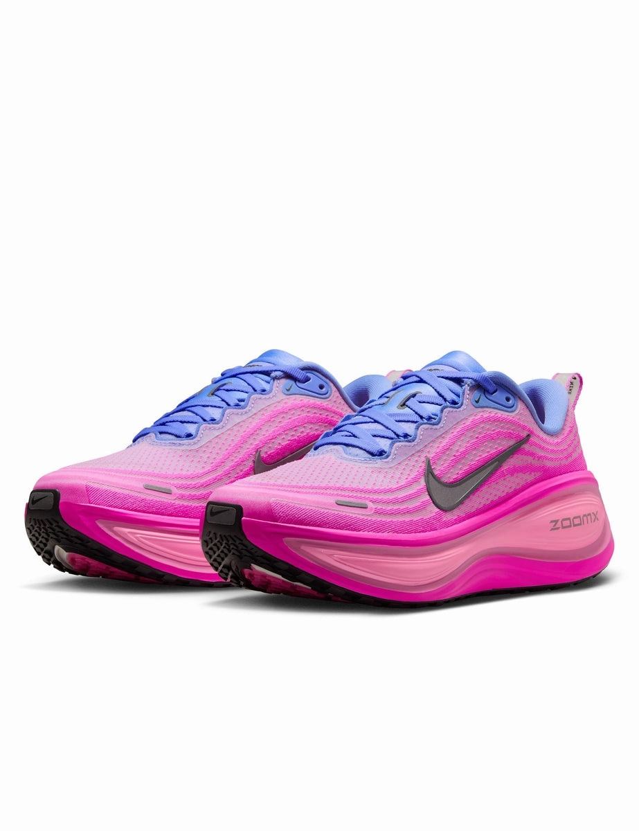 Asics Underpronation Running Shoes Vomero Plus Running Shoes - Royal Pulse/Fire Pink/Pink Spell/Metallic Dark Grey