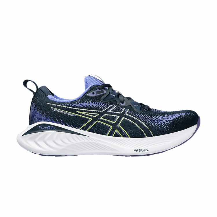 Tokyo Asics Volleyball Shoes ASICS Gel-Cumulus 25 French Blue Illuminate Yellow (Women's)