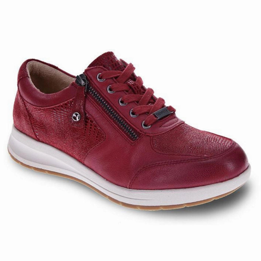 Best Casual Running Shoes Revere Boston Cherry Lizard Sneaker (Women's)