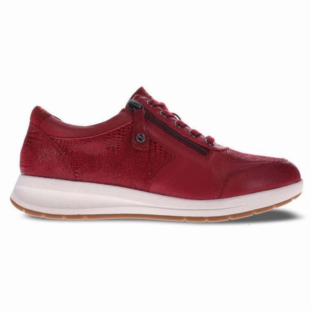 Wing Casual Work Shoes Revere Boston Cherry Lizard Sneaker (Women's)