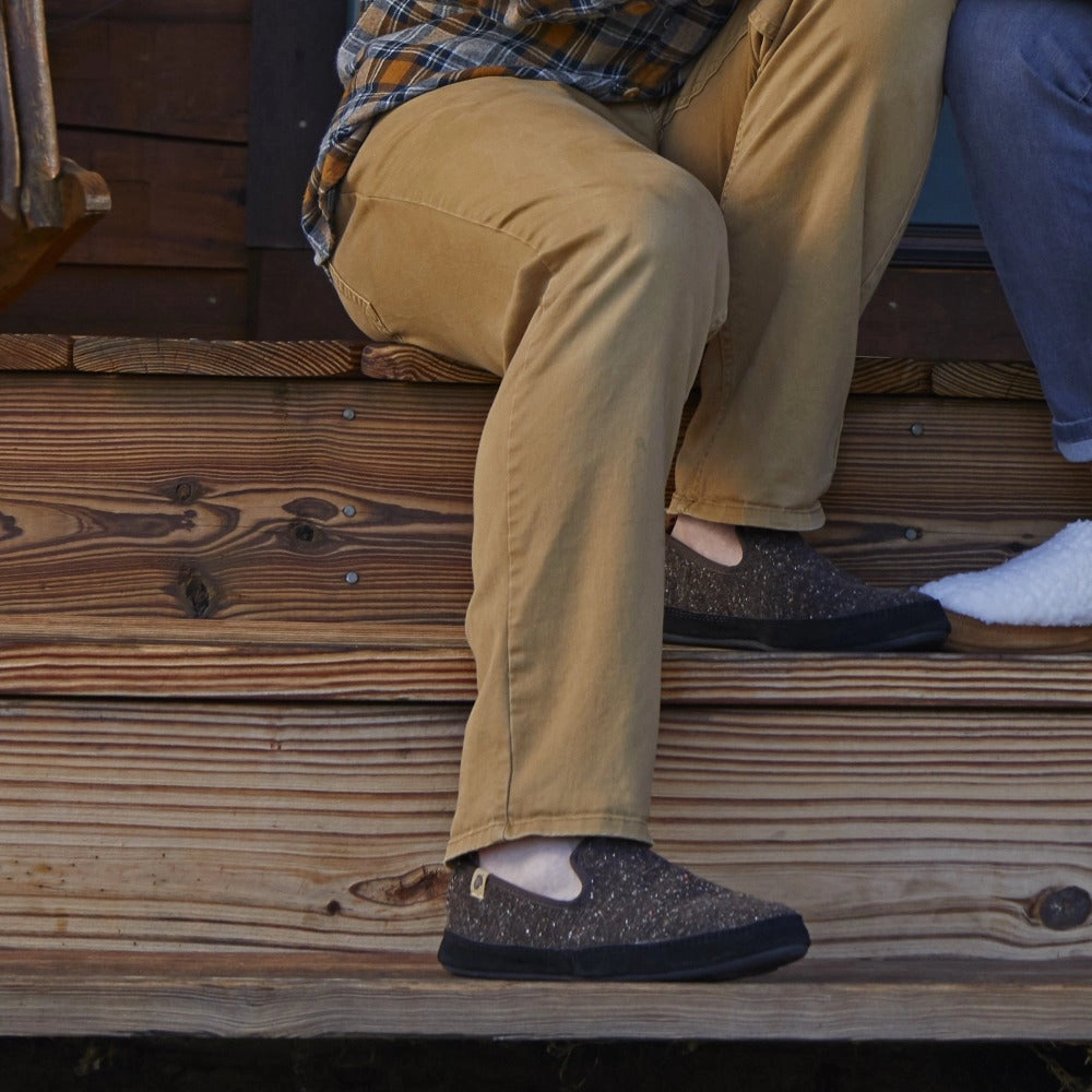 Men's Lightweight Bristol  Loafer Slipper Cow Slippers