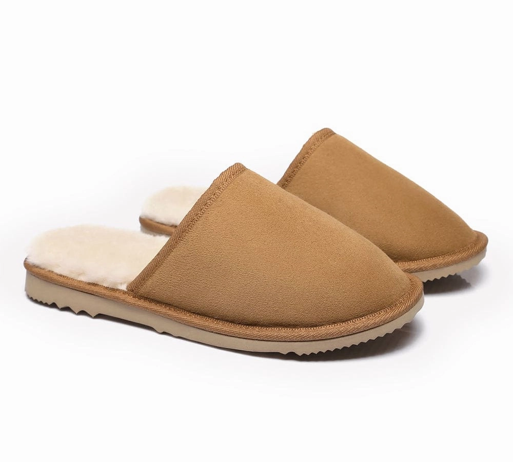 Urban UGG UGG Slippers Australian Made Sheepskin Wool Scuff Ballet Slippers With Arch Support