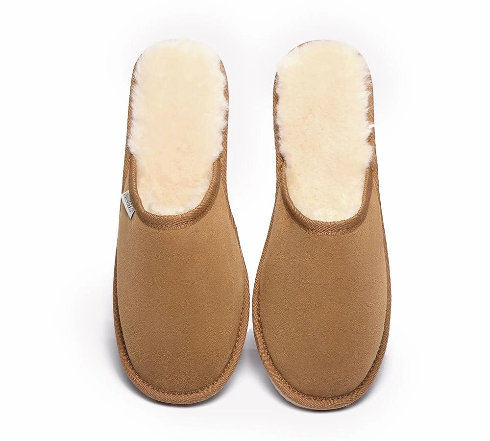 Real Moccasin Slippers Urban UGG UGG Slippers Australian Made Sheepskin Wool Scuff