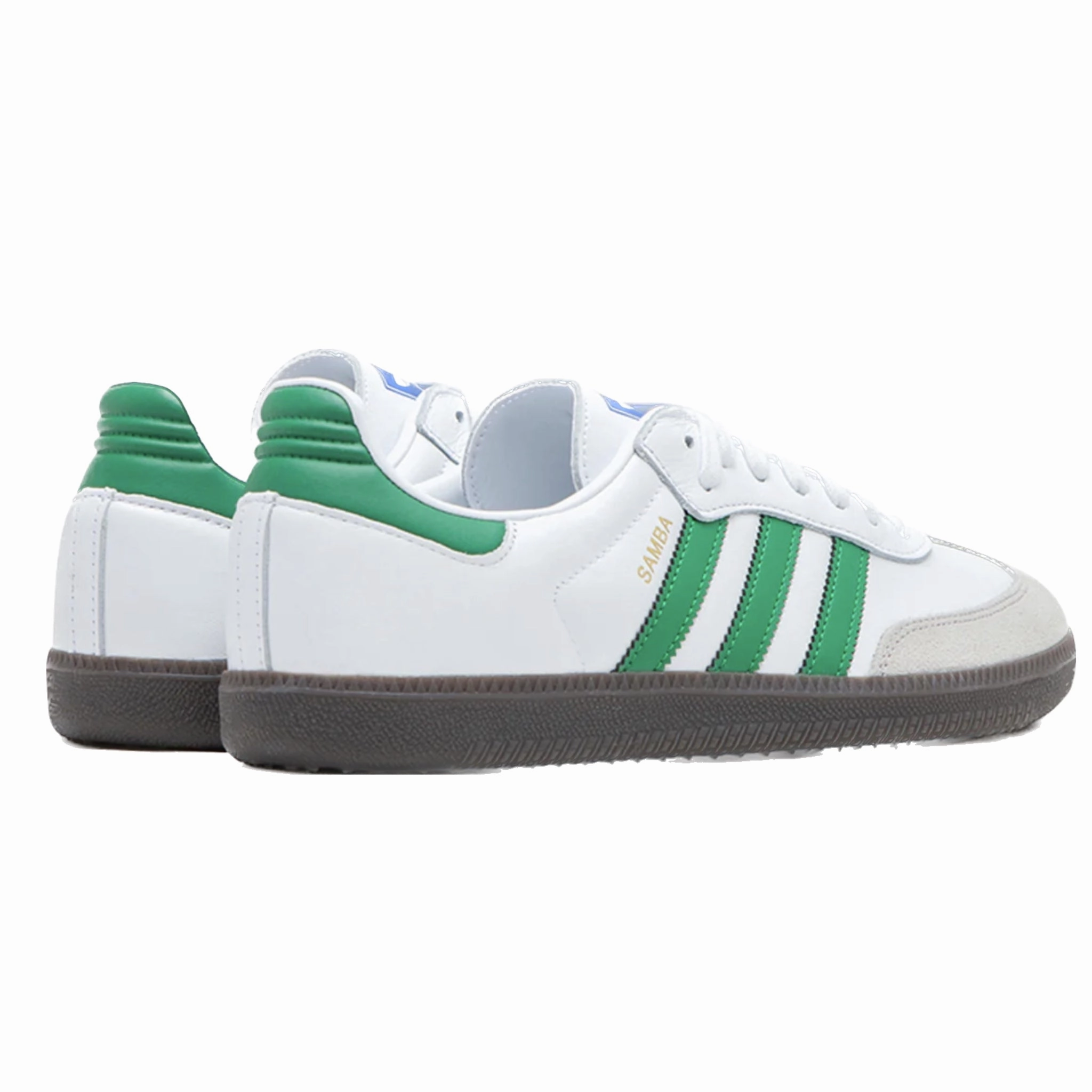 Adidas Samba OG Footwear White Green Adidas Samba Shoe