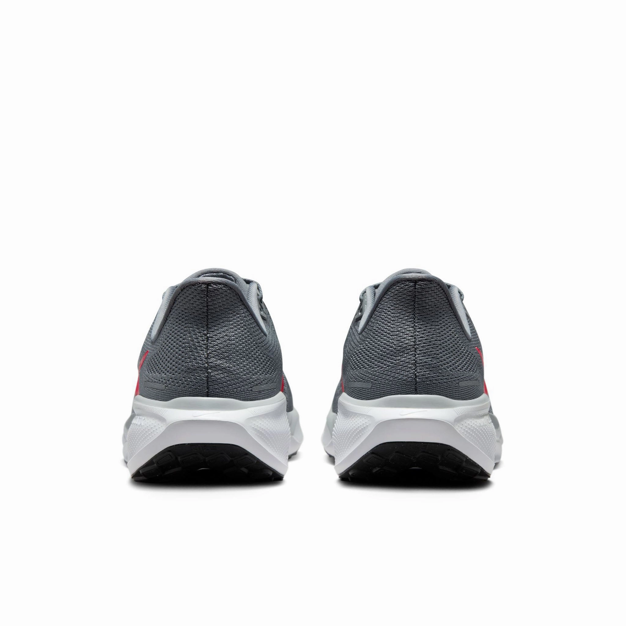 Nike | Men's Pegasus 41 Road Running Shoes - Cool Grey/Bright Crimson-Wolf Grey Asics Gt 1000 6 Running Shoes