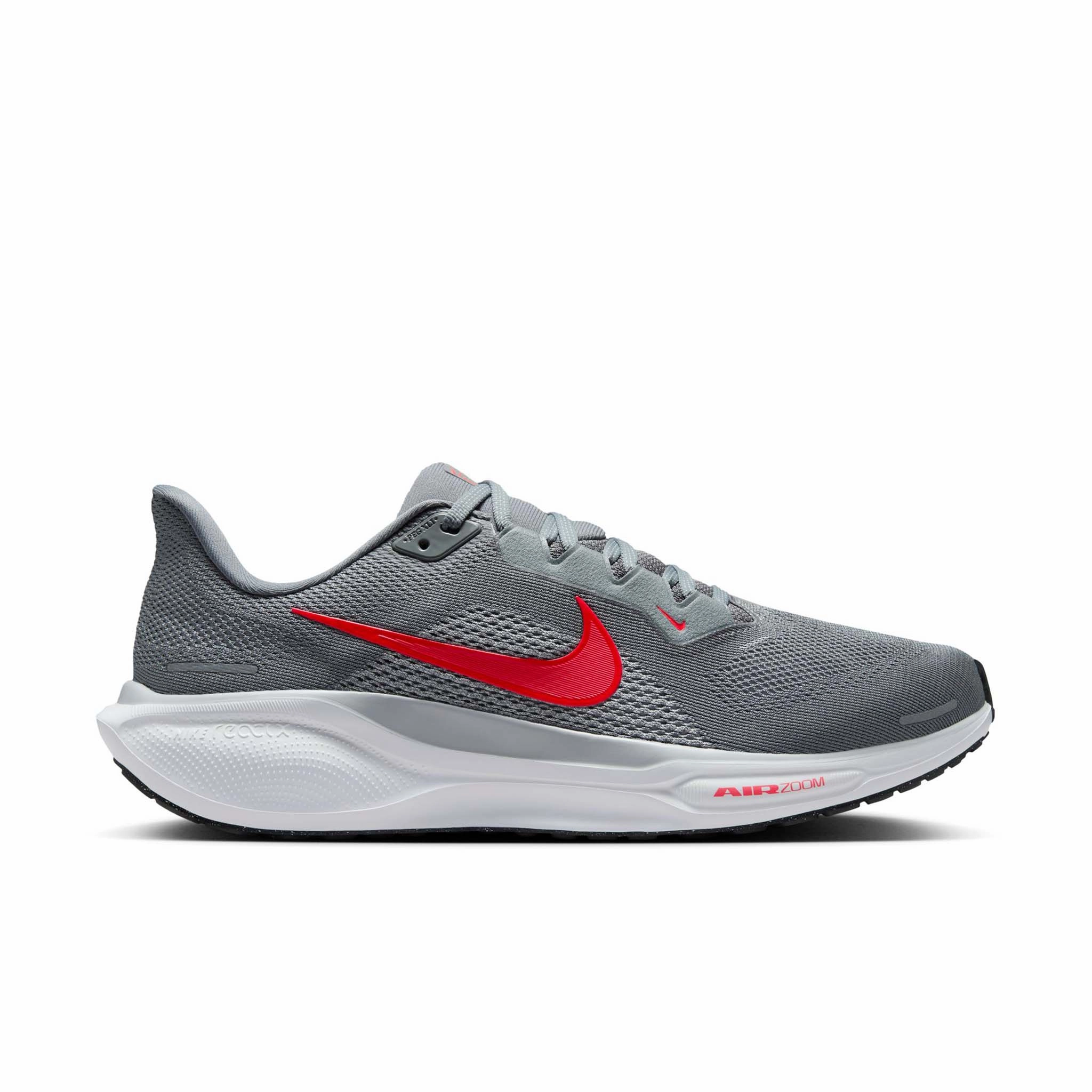 Find My Asics Shoe Nike | Men's Pegasus 41 Road Running Shoes - Cool Grey/Bright Crimson-Wolf Grey