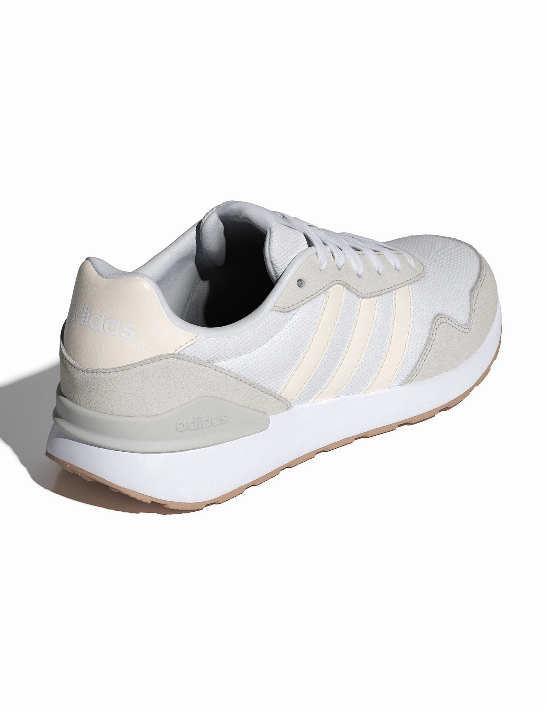 Run 60S 4.0 Shoes - Cloud White/Chalk White/Grey One Adidas Anti Slip Shoes
