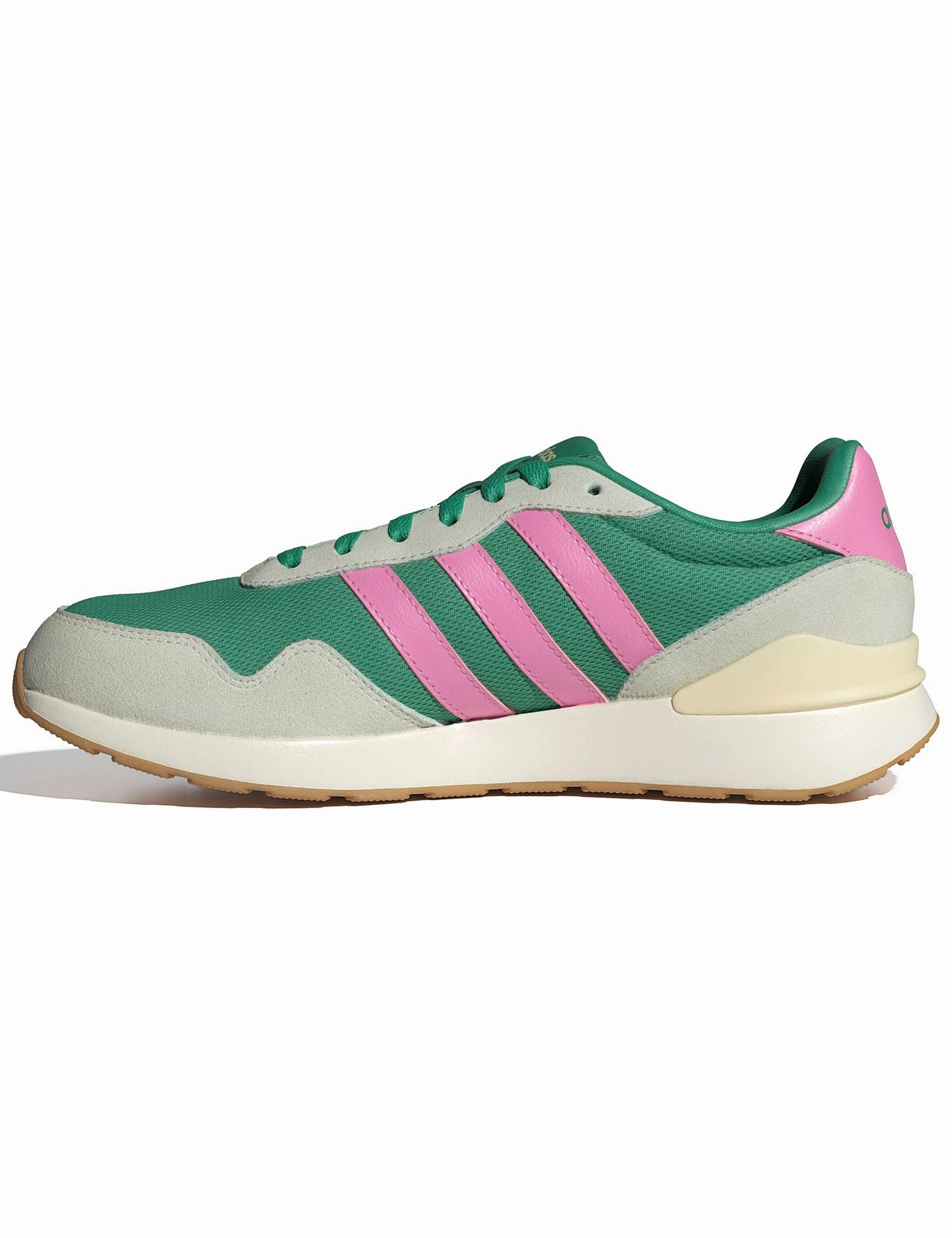 Adidas Adizero Sl2 Running Shoes Run 60S 4.0 Shoes - Semi Court Green/Bliss Pink/Warm Vanilla