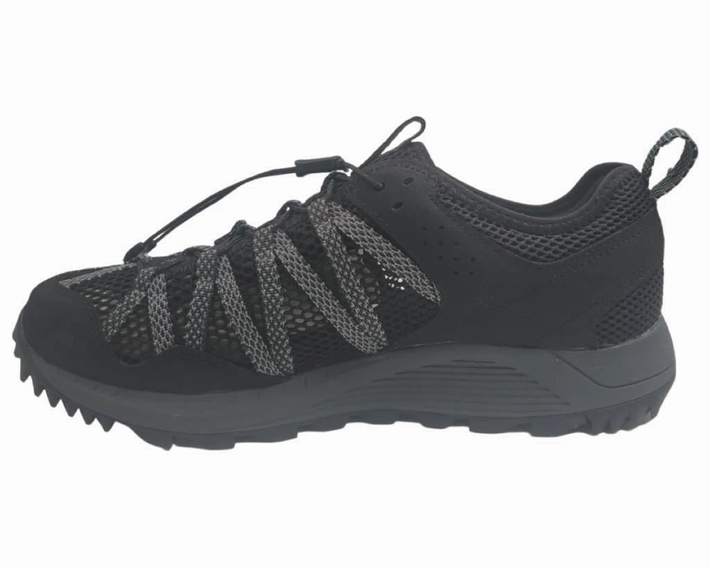 Merrell Wildwood Aerosport Shoes in Black for Men's Most Cushioned Running Shoes