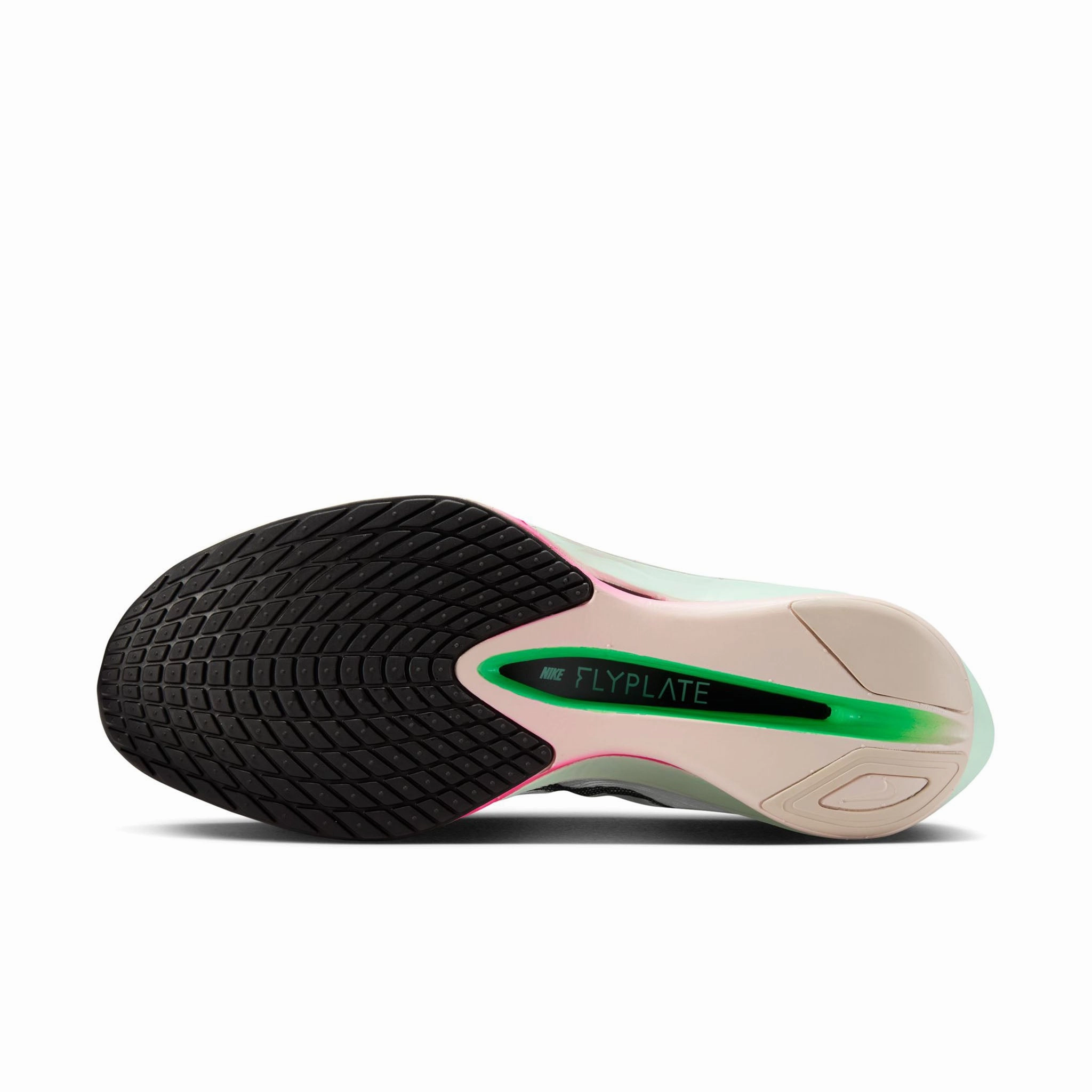 Nike | Women's Vaporfly 4 Road Racing Shoes - White/Black-Hyper Pink-Mint Foam New York Marathon Asics Shoes