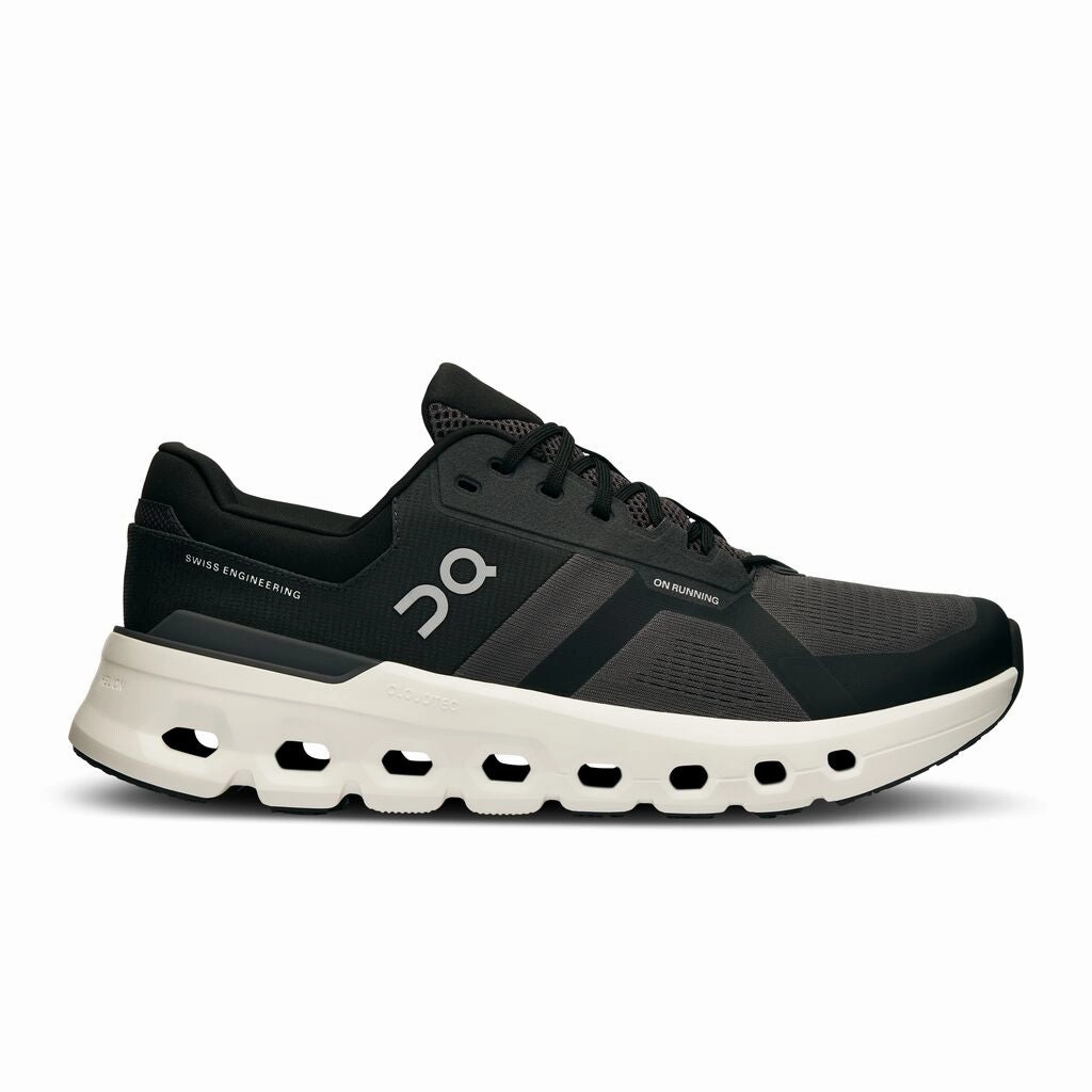 'On Running' Men's Cloudrunner 2 - Eclipse / Black (Wide) Best Shoes To Avoid Shin Splints When Running