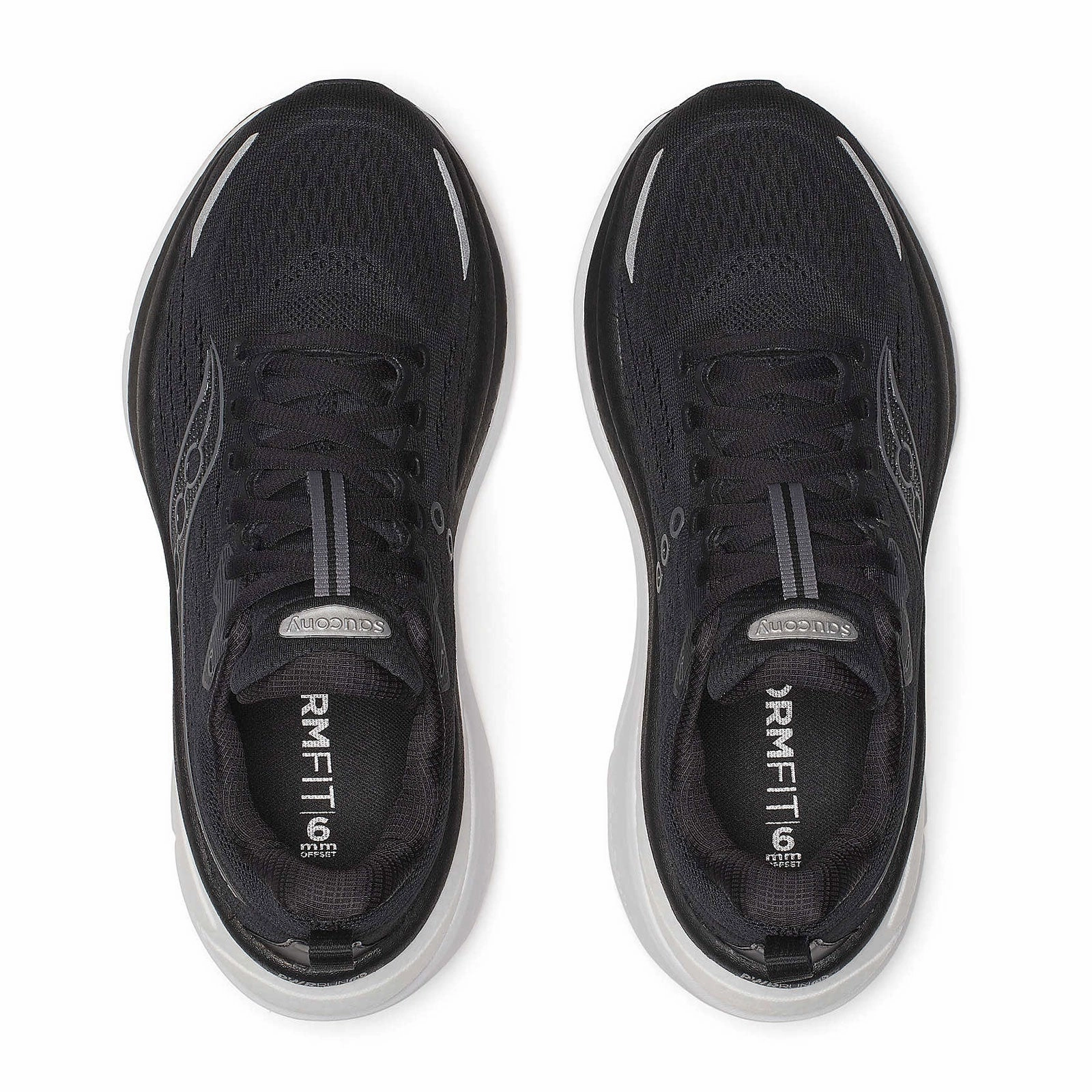 Saucony Hurricane 25 Running Shoe (Women) - Black/White