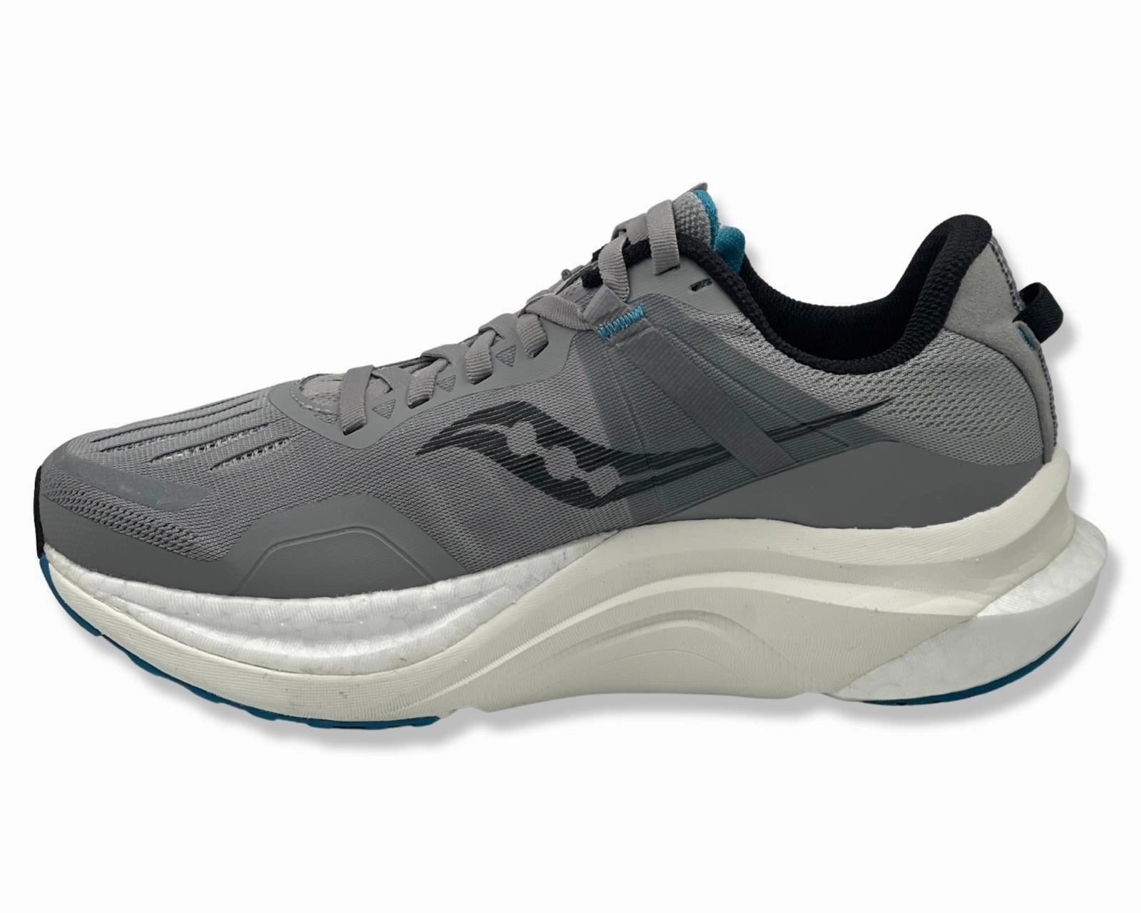SAUCONY Tempus WIDE Runinng Shoes In Grey For Men's Vs Running Shoes