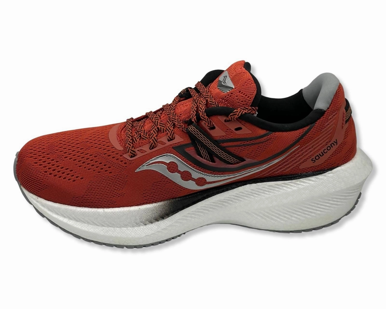 Running Shoes Shops Near Me SAUCONY Triumph 20 Running Shoes In Lava\Fossil For Men's