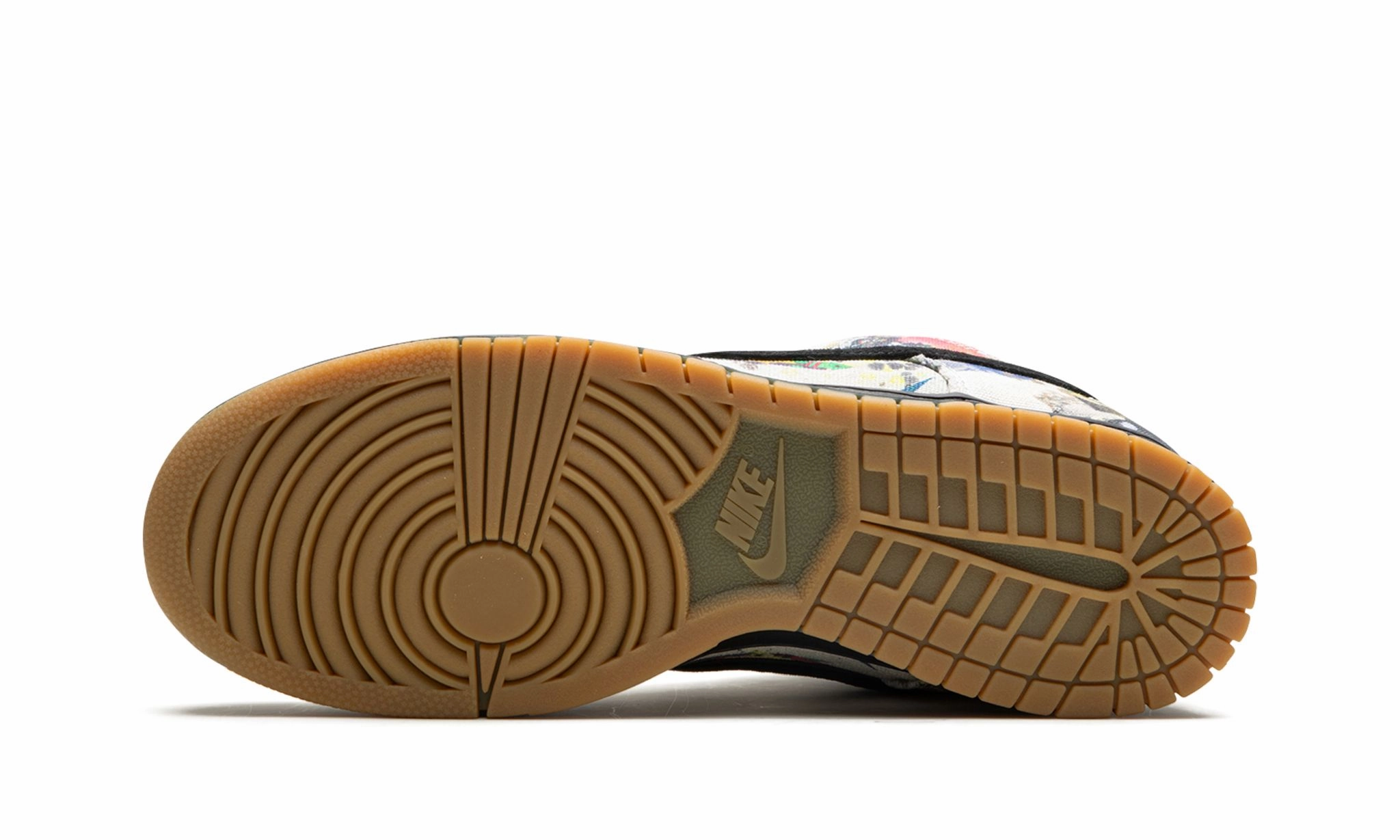 SB Dunk Low Supreme Rammellzee Asics Double Wide Shoes