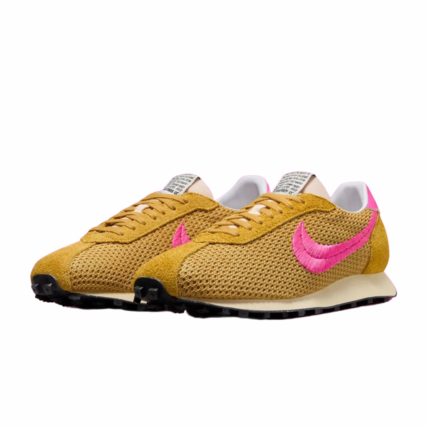 Asics Running Shoes Maximum Support Nike LD-1000 SP Stussy Sanded Gold Laser Fuchsia-Fossil