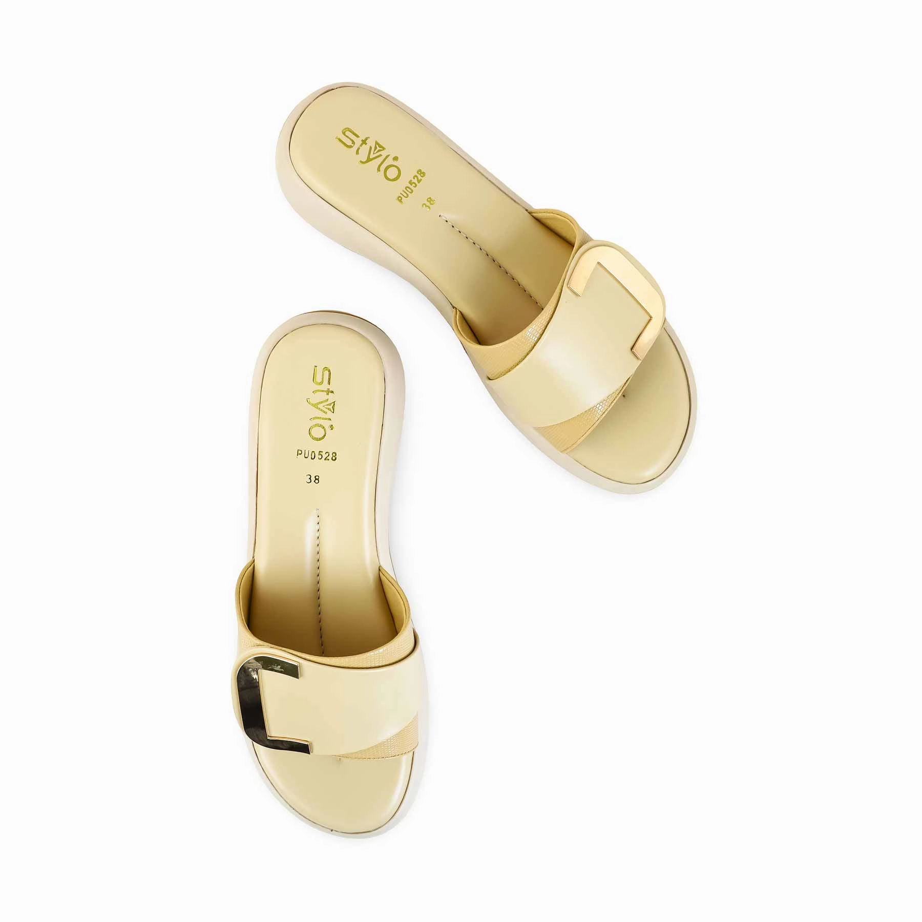 Beige Formal Slipper PU0528 Super Soft Slippers