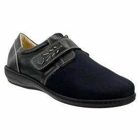 David Tate Evita Black Micro Shoe (Women's) Men's Jungle Moc Casual Shoes