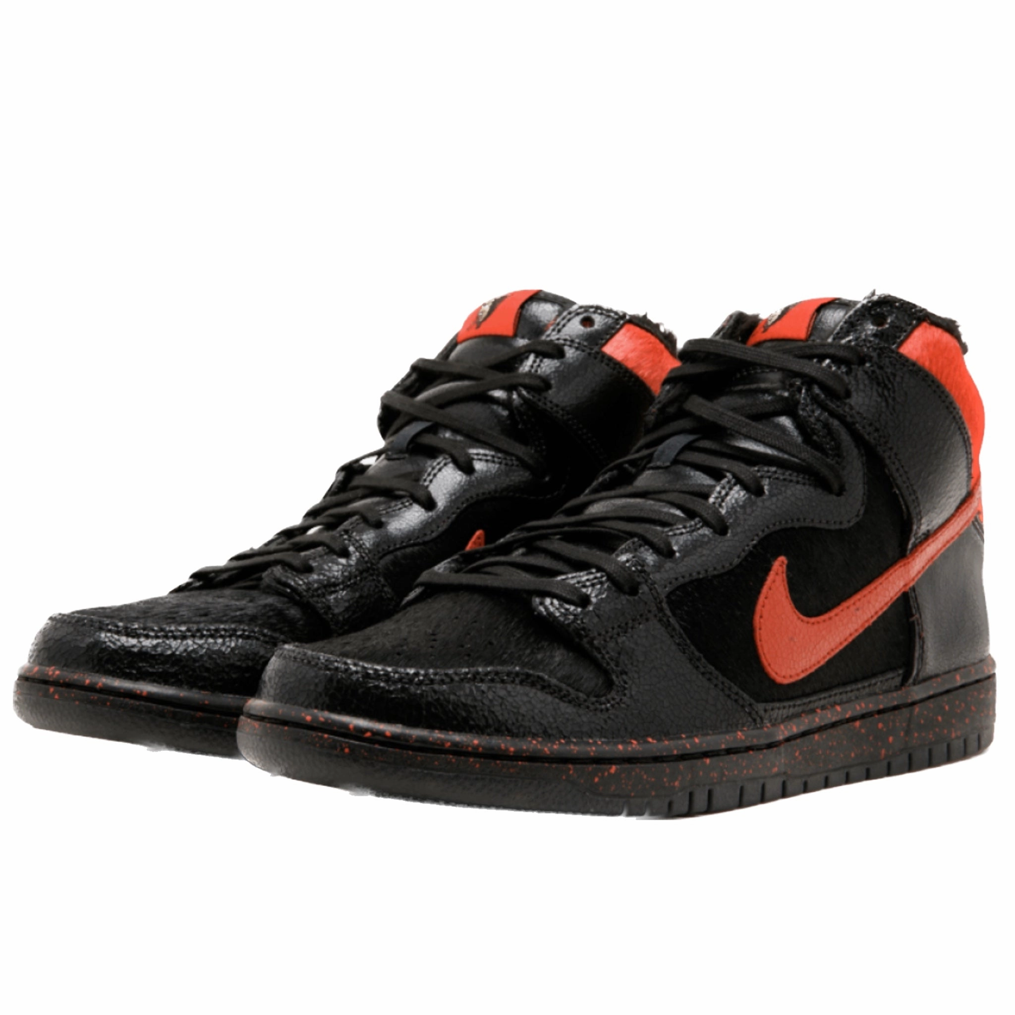 Nike SB Dunk High Krampus Black Gym Red Field Hockey Shoes Asics