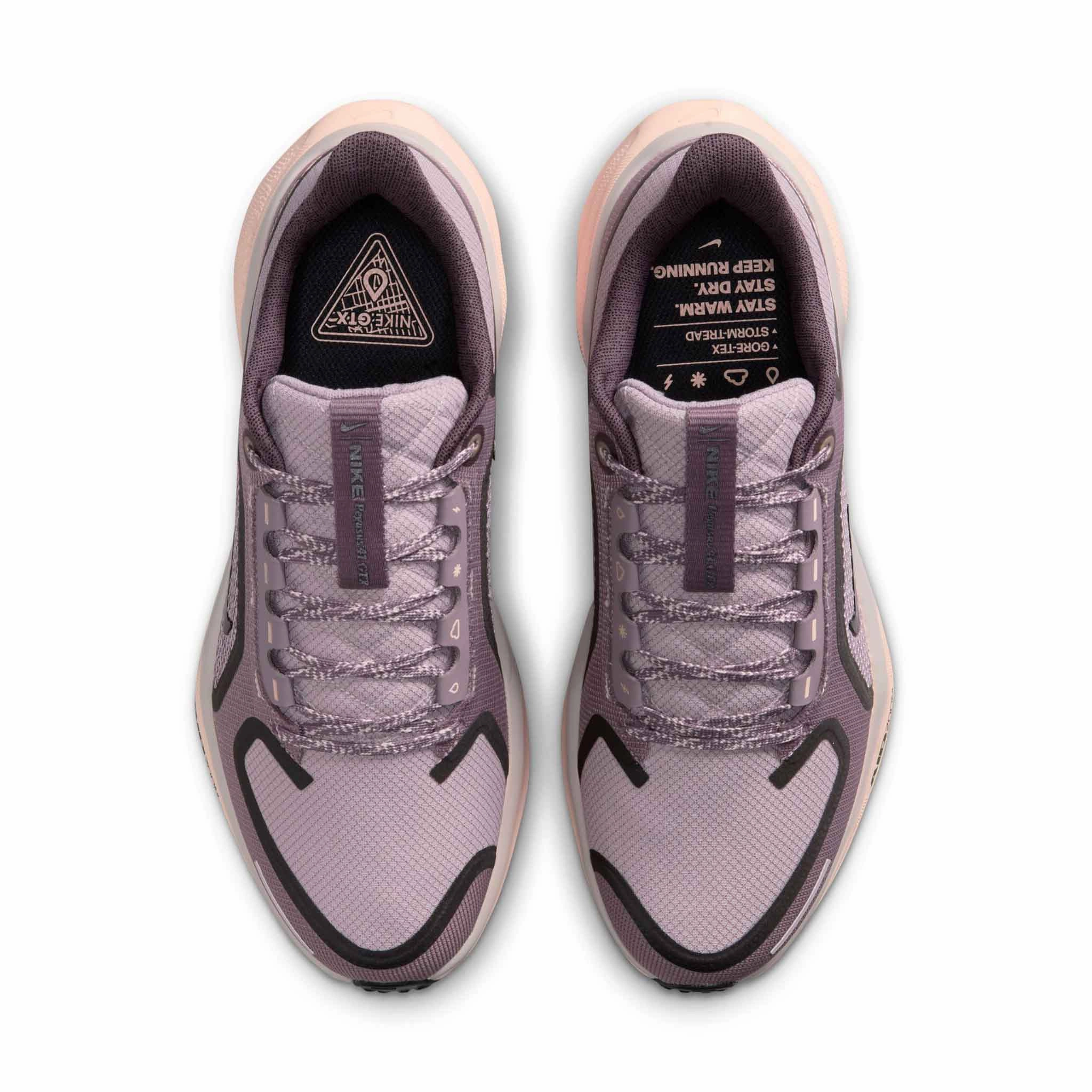 Nike | Women's Pegasus 41 GORE-TEX Road Running Shoes - Platinum Violet/Black-Crimson Tint Best Asics Long Distance Running Shoes