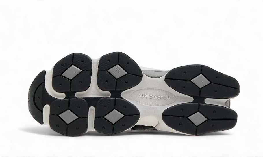 New Balance 9060 Black Phantom Magnet Silver Metallic New Balance 9060 Multicolor