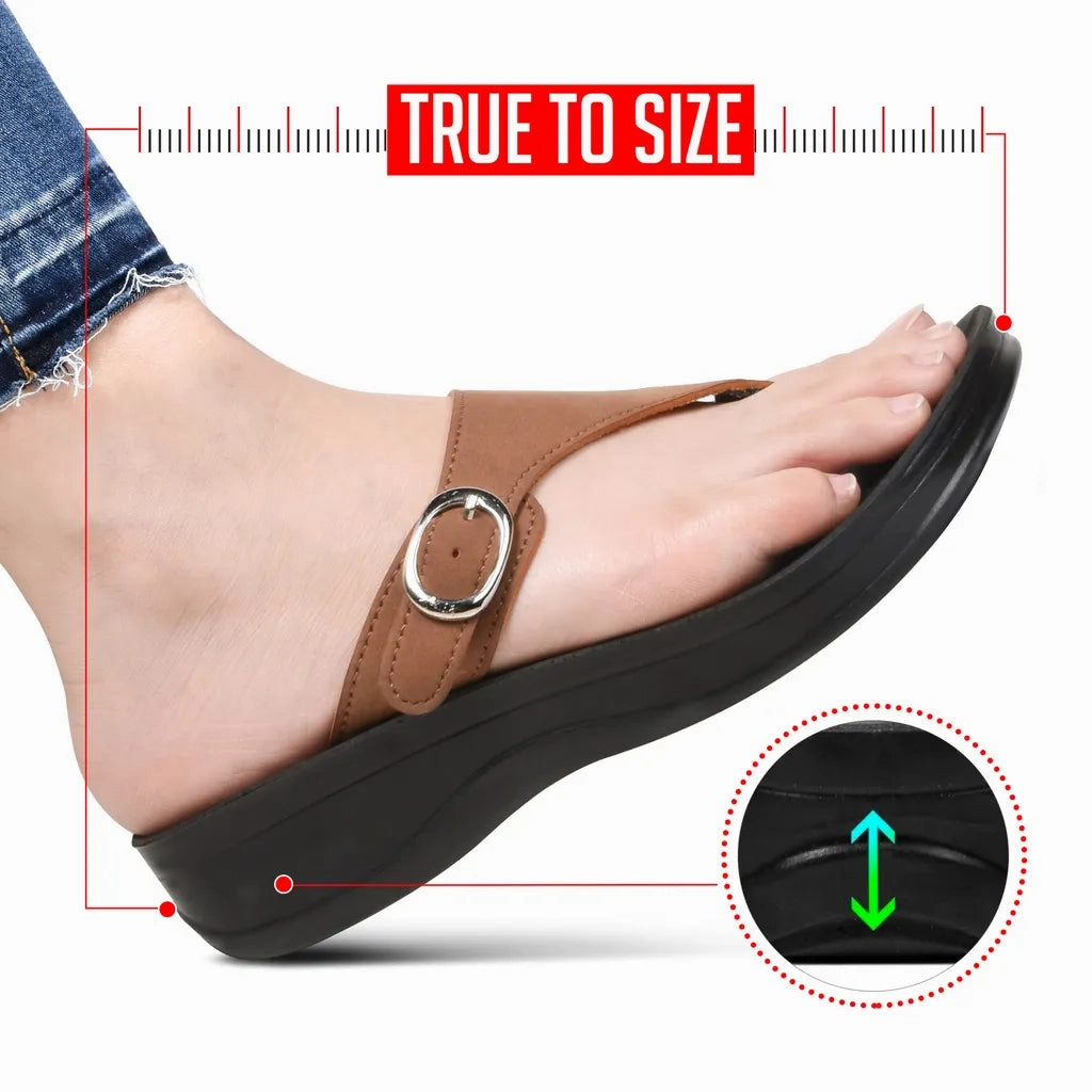 Ash Flip Flops Shale Comfortable Arch Support Flip Flops for Women